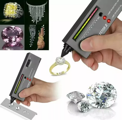 High-accuracy portable diamond tester for jewelry. Ideal gemstone evaluator for experts & novices checking authenticity.