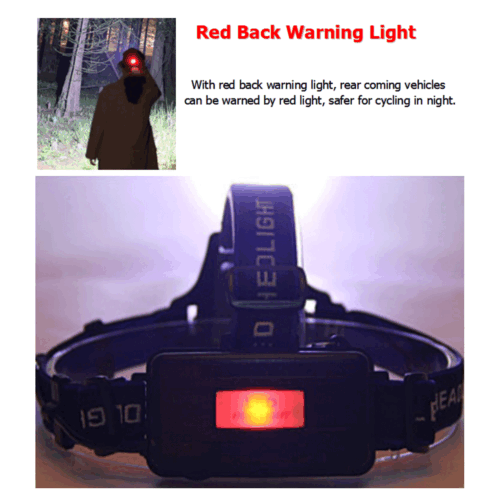 Camping light LED headlamp, comfortable and adjustable for nighttime activities