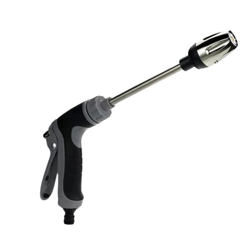 High-pressure turbowasher garden hose nozzle for powerful outdoor cleaning of patios & driveways.