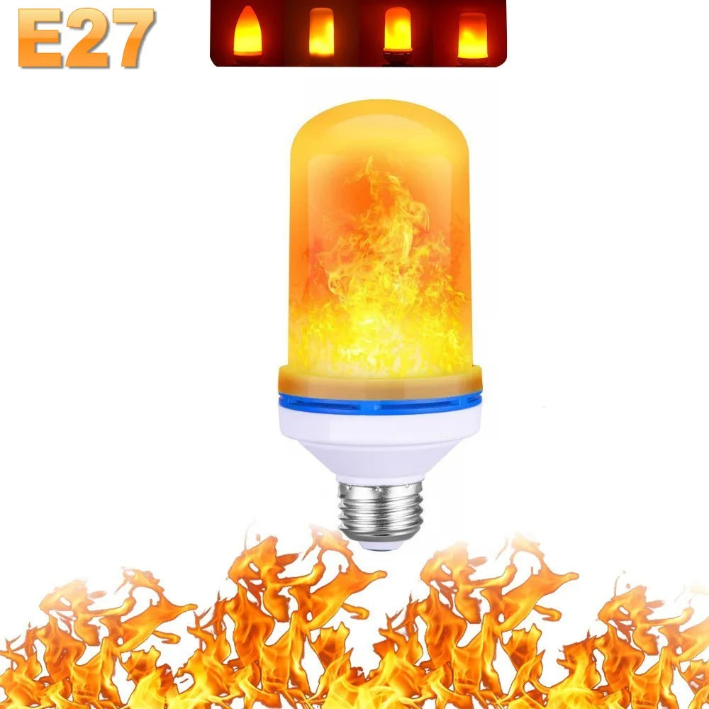 Home Ambiance LED bulb with a captivating flame effect, perfect for relaxation and mood enhancement.