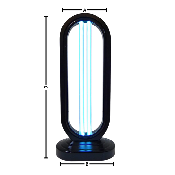 Home UV disinfectant bulb for multi-surface sanitization & germ killing.