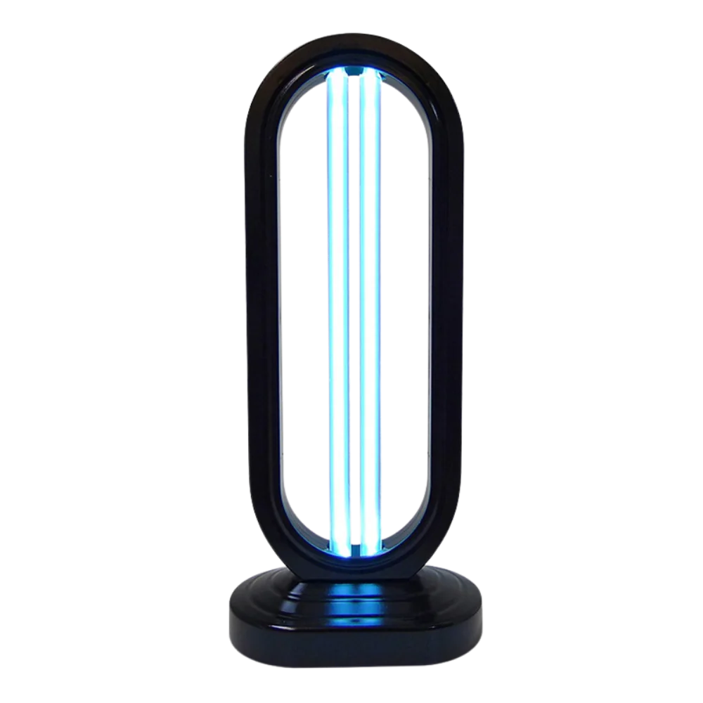Powerful UV disinfectant bulb provides multi-surface sterilization, air freshening for household use.