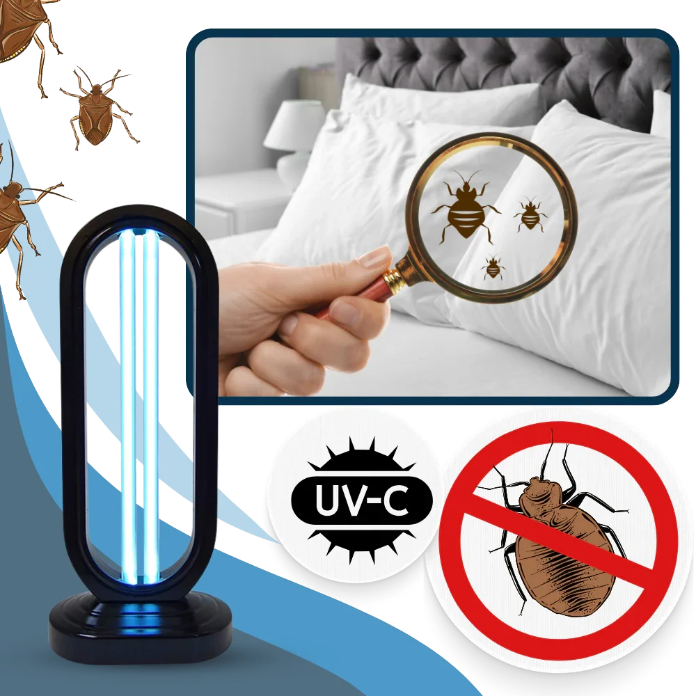 Easy-to-use UV germ killer bulb for effective home sanitization and odor elimination.
