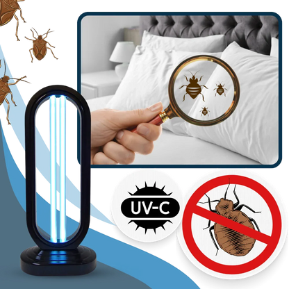 Easy-to-use UV germ killer bulb for effective home sanitization and odor elimination.