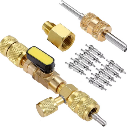 Efficient HVAC valve core remover and installer, a key refrigeration & AC repair maintenance tool. Durable design.