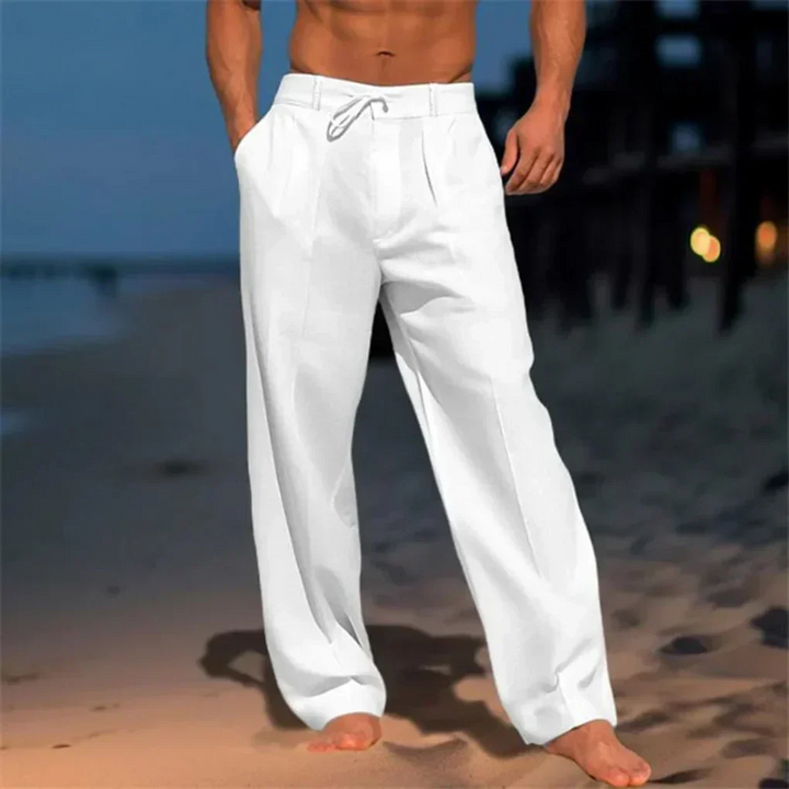 Men's Relaxed Fit Drawstring Dress Pants – Comfort & Style