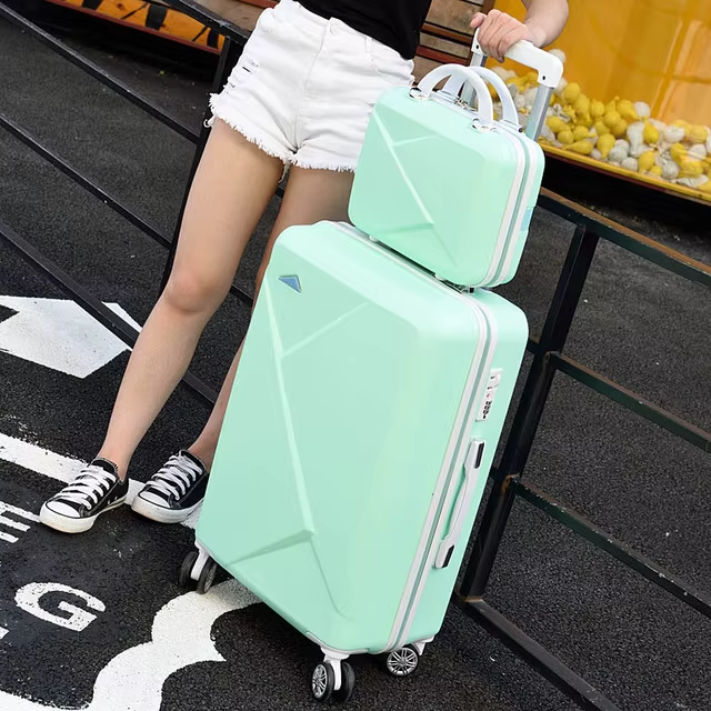 Unisex 2-Piece Hard Shell Luggage Set with TSA Lock