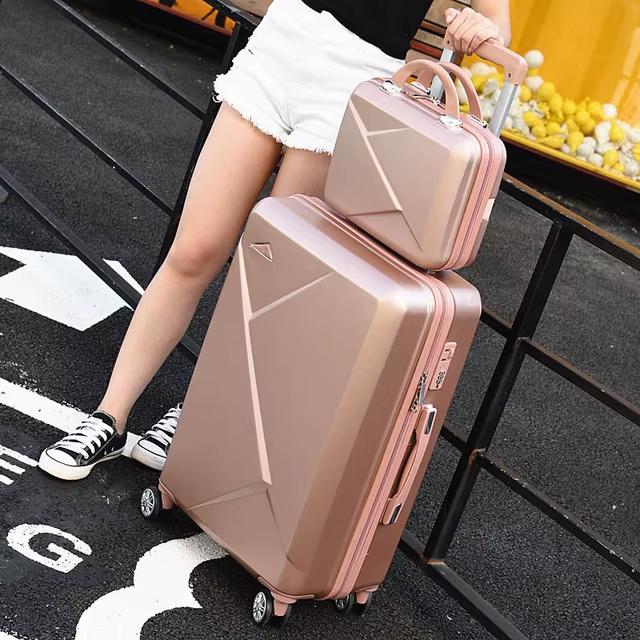 Unisex 2-Piece Hard Shell Luggage Set with TSA Lock
