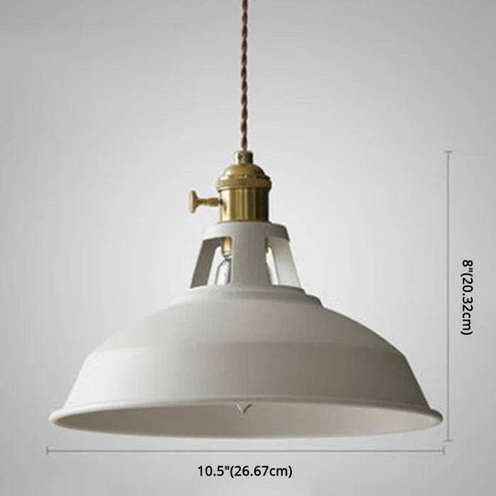 IronGlow retro industrial pendant light, vintage finish, enhances dining room aesthetics.