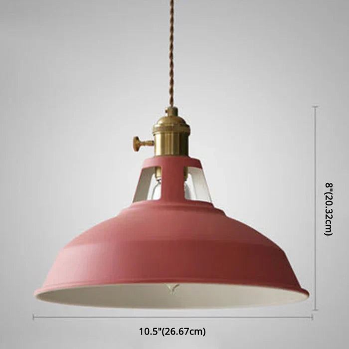 IronGlow industrial pendant, vintage black, a focal point for retro dining room lighting.