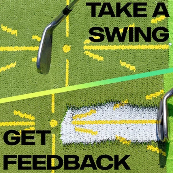 Essential golf accessory: Swing detection mat for perfect practice, analyzing your golf swing indoors or out.