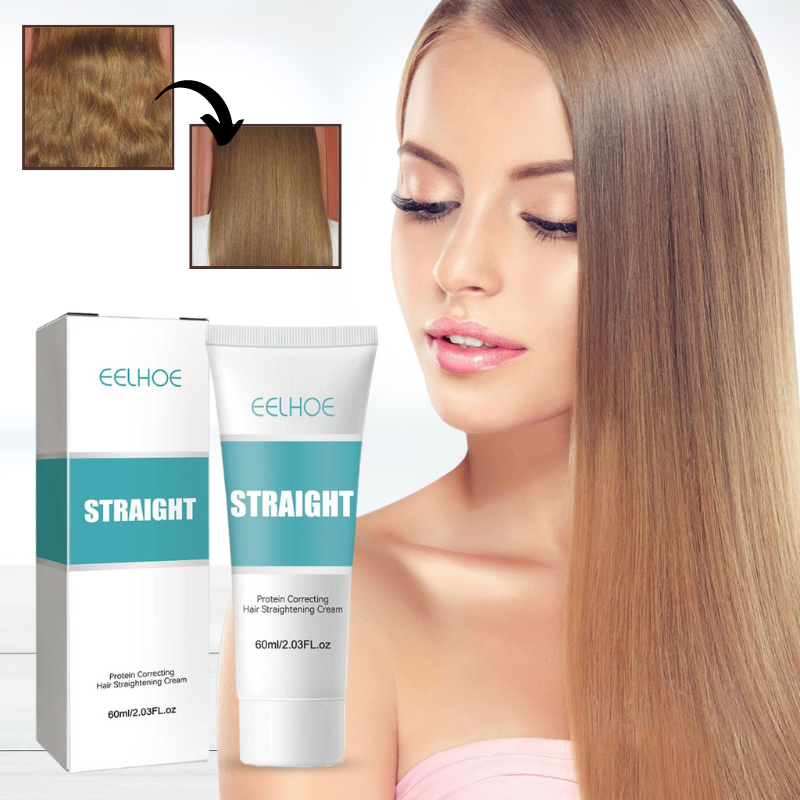 Premium Keratin hair straightening cream for ultimate frizz control, promoting smooth, healthy, and shiny hair.