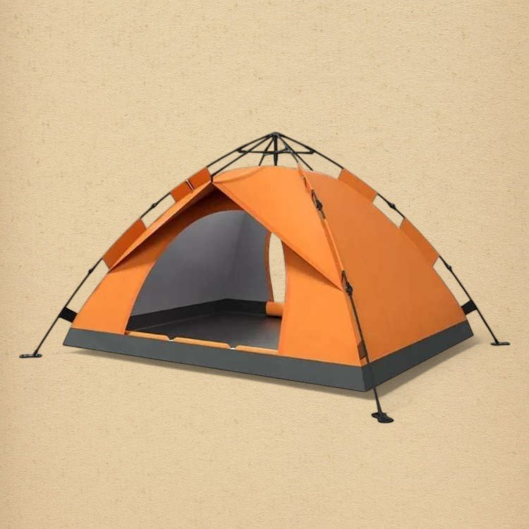Durable instant pop-up tent fabric, close-up, illustrating its waterproof and lightweight material for outdoor gear.