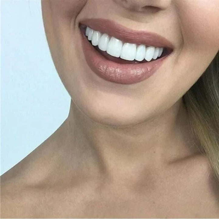 Transform your look with an easy-fit cosmetic tooth cover, providing instant smile enhancement and dazzling white teeth.