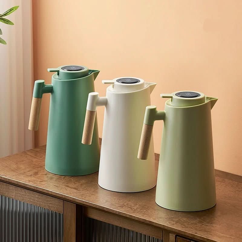 Leakproof thermal pitcher, great for keeping hot drinks hot or cold drinks cold.