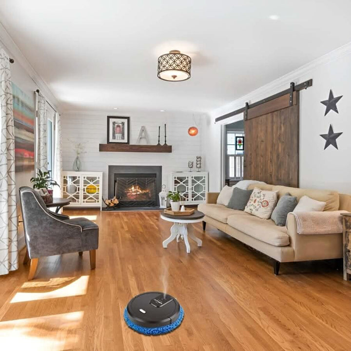 Smart robot floor cleaner for efficient cleaning of hardwood floors & carpets.