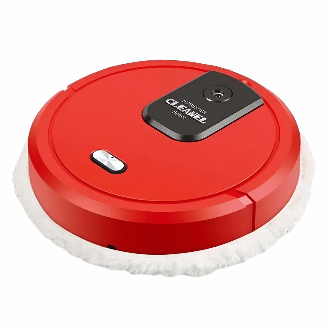 Intelligent robot mop for hardwood floors, ensuring quiet & effective cleaning.