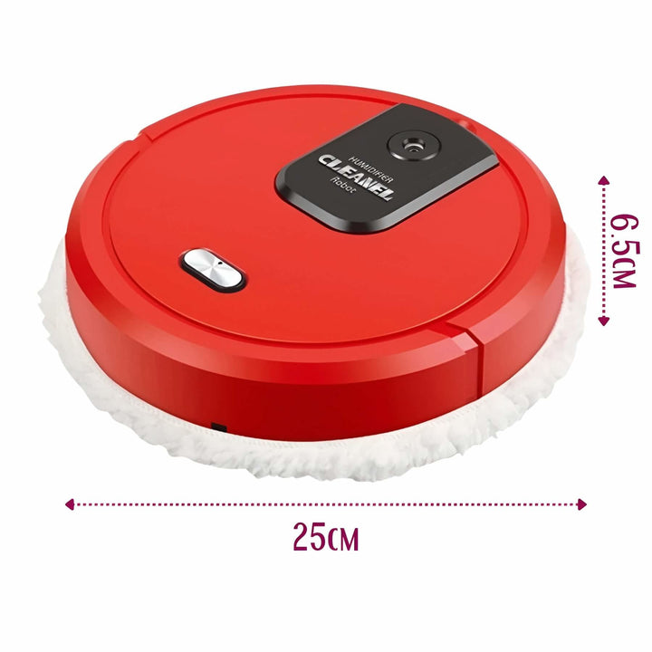 USB-charged smart robot mop; an intelligent floor cleaner for convenient home cleaning.
