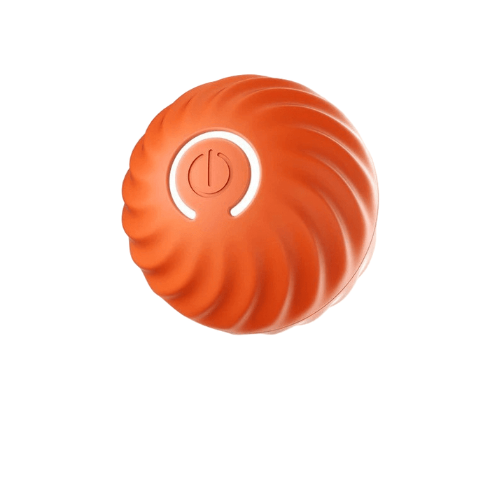Interactive dog toy, rechargeable bouncing ball, automatic, suitable for all active dogs.