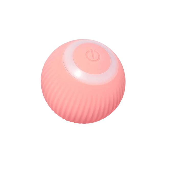 Unisex interactive dog ball, TPR rubber, bouncing, rechargeable, for engaging puppy exercise.