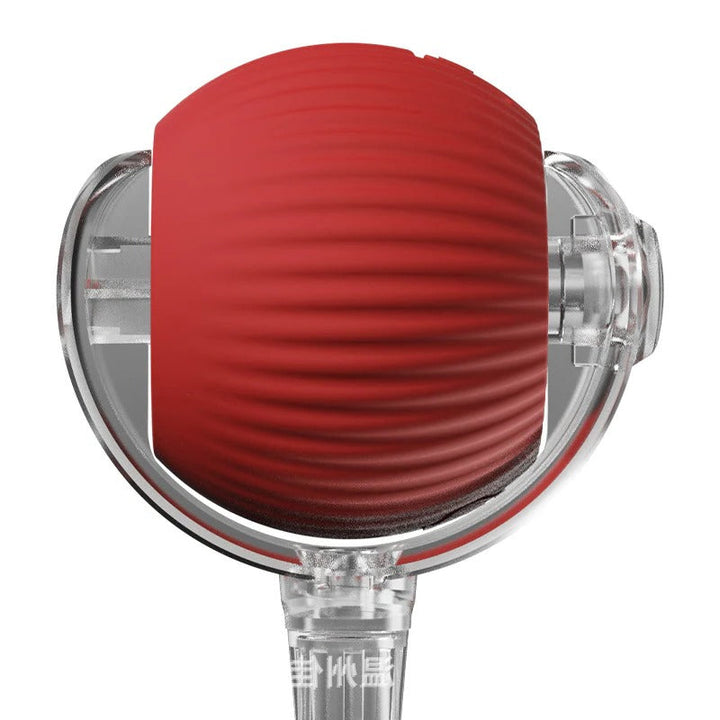 Gift for dogs: interactive rolling ball toy with a tail, an exciting pet supply for active play sessions.