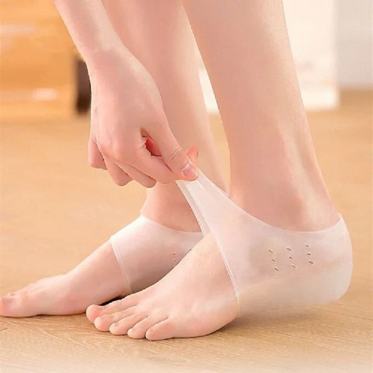 Invisible unisex height insoles for discreet shoe lift. Boost confidence with undetectable comfort.