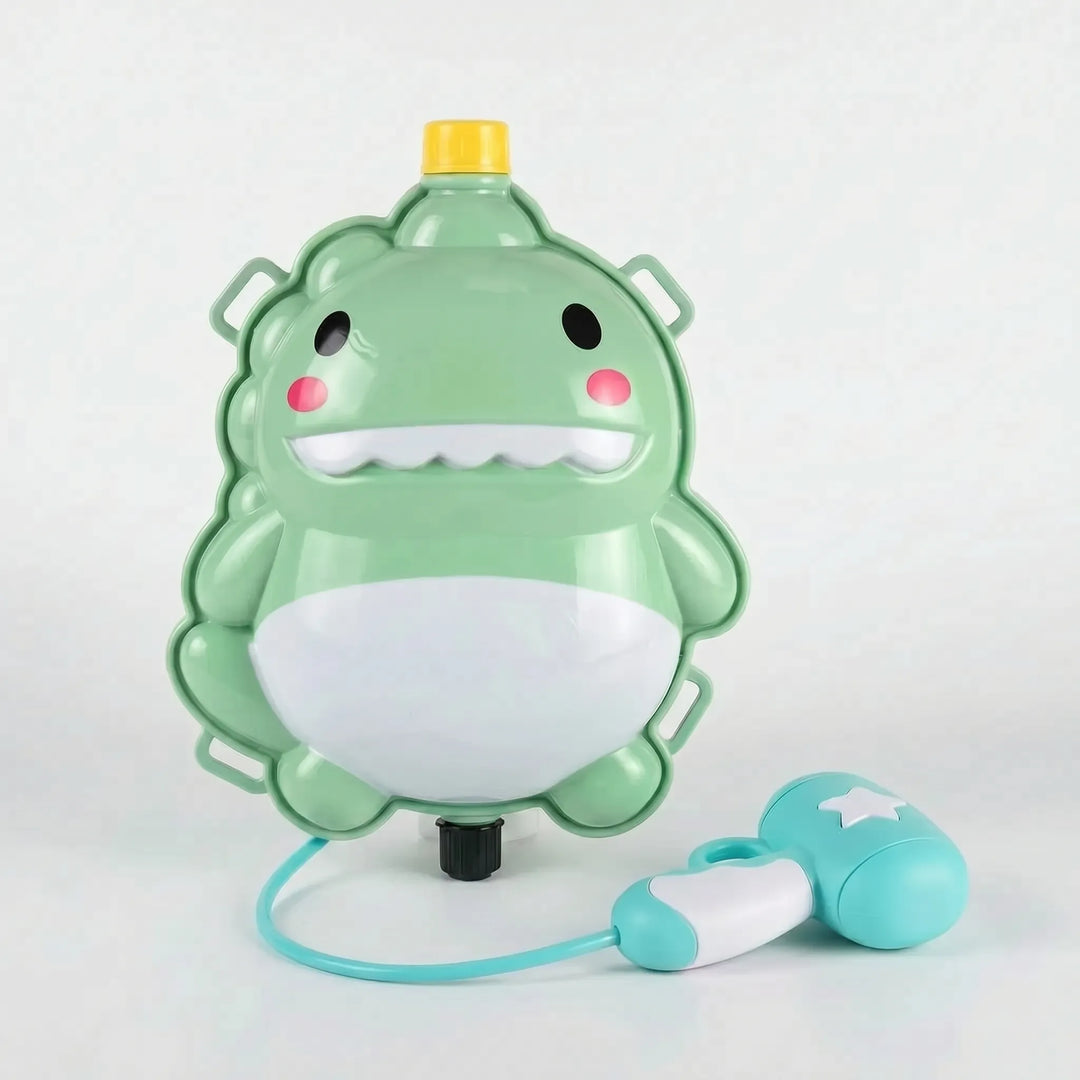 Fun kids' large capacity animal backpack water gun for vibrant summer outdoor water battles.