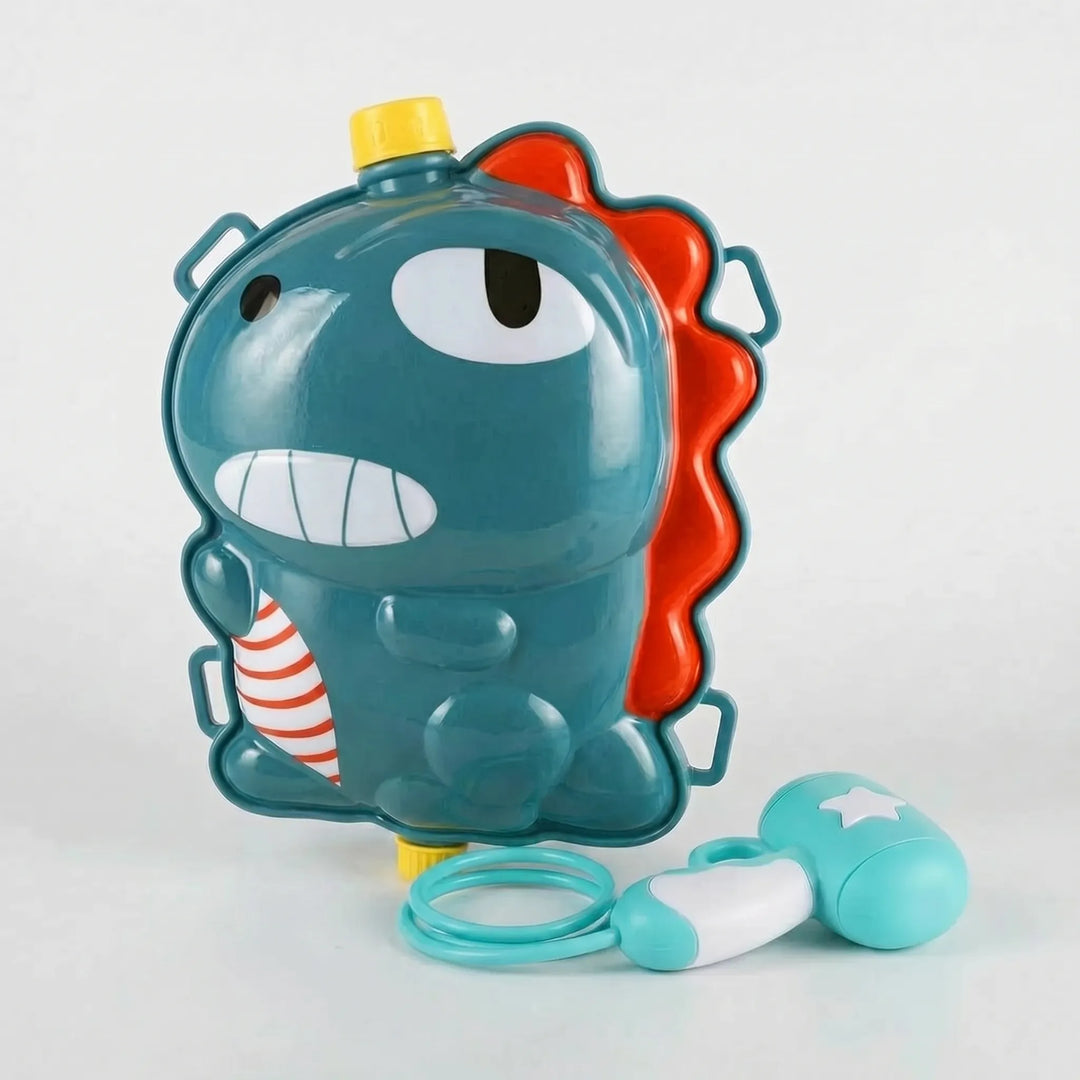 Large capacity animal backpack water gun toy for kids' ultimate summer outdoor play.