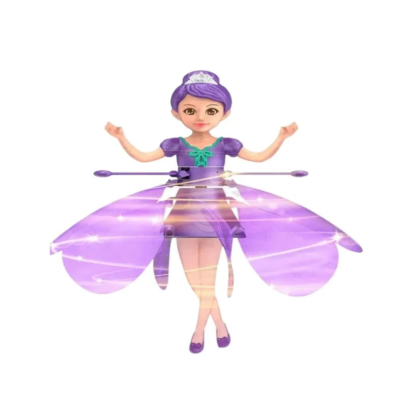 Exciting kids' flying toy with intuitive gesture control, creating glowing light shows with its LEDs.