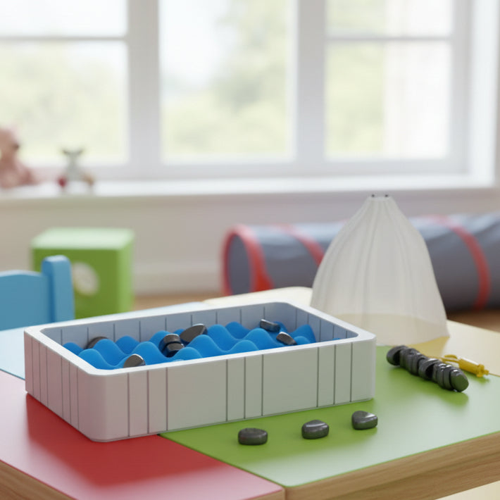 Kids' magnetic chess game for strategic thinking; portable educational toy for focus & learning.