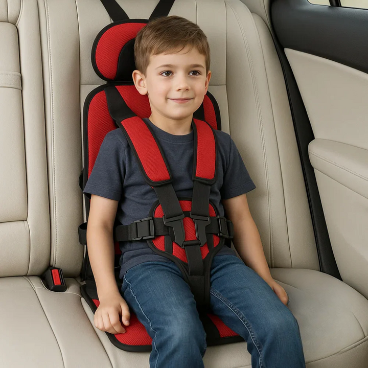 On-the-go child safety with this portable car seat harness, perfect for travel and quick car transfers.