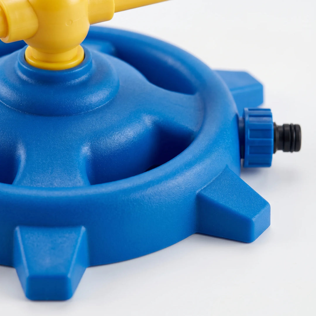 Children's outdoor water sprinkler for endless summer fun. Easy-to-use lawn sprinkler for kids' backyard play.