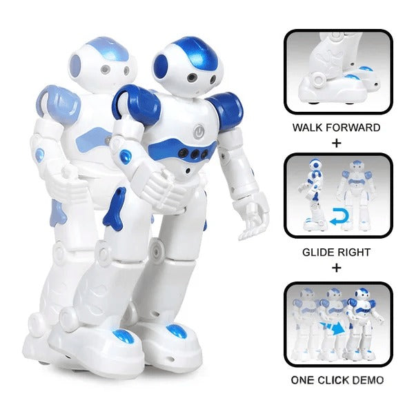 Rechargeable children's robot, offering hours of educational and fun interaction.
