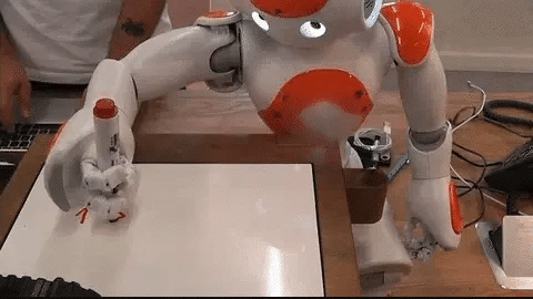 Dancing and talking smart robot toy, an engaging gift for curious kids.