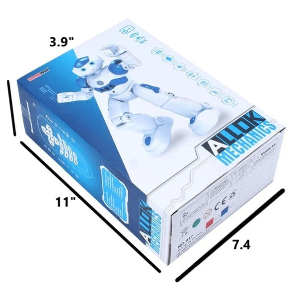 Rechargeable educational robot, providing a smart play experience for young minds.