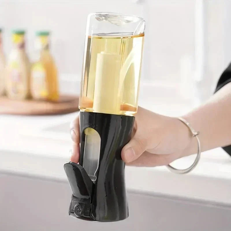 Fine mist cooking oil sprayer for healthy baking & grilling, offering precise fat control.