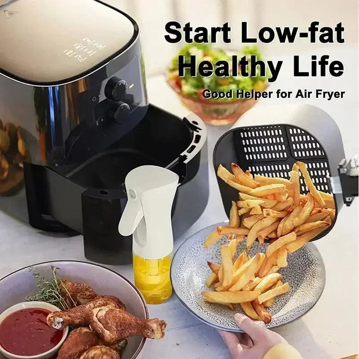 Efficient oil sprayer for precise cooking control, great for healthy grilling & baking.
