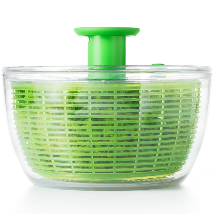 Get your fresh greens ready faster with this large BPA-free salad spinner.