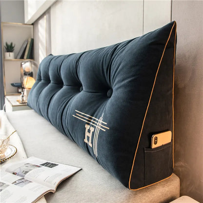 High-quality textile: large comfort pillow, plush back support for ultimate relaxation.