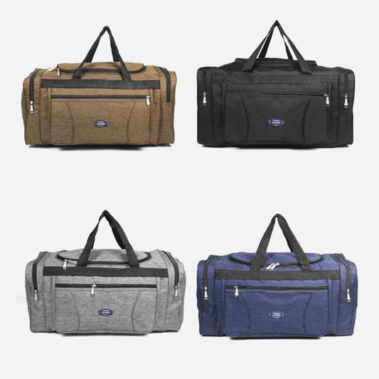 Large waterproof travel duffle bag for unisex use, perfect as a versatile carry-on, gym, or weekend luggage.