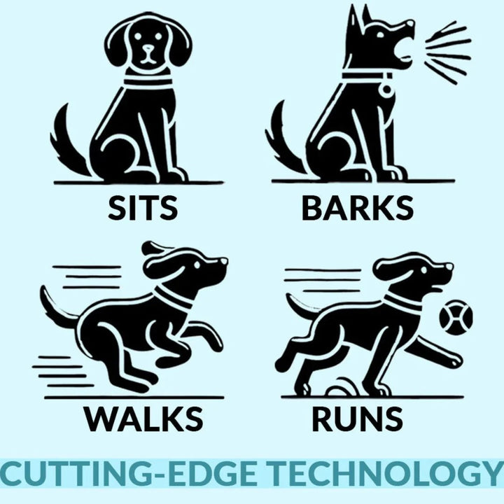 Interactive electronic pet, a lifelike robotic puppy with smart responses, offering companionship for kids & adults.