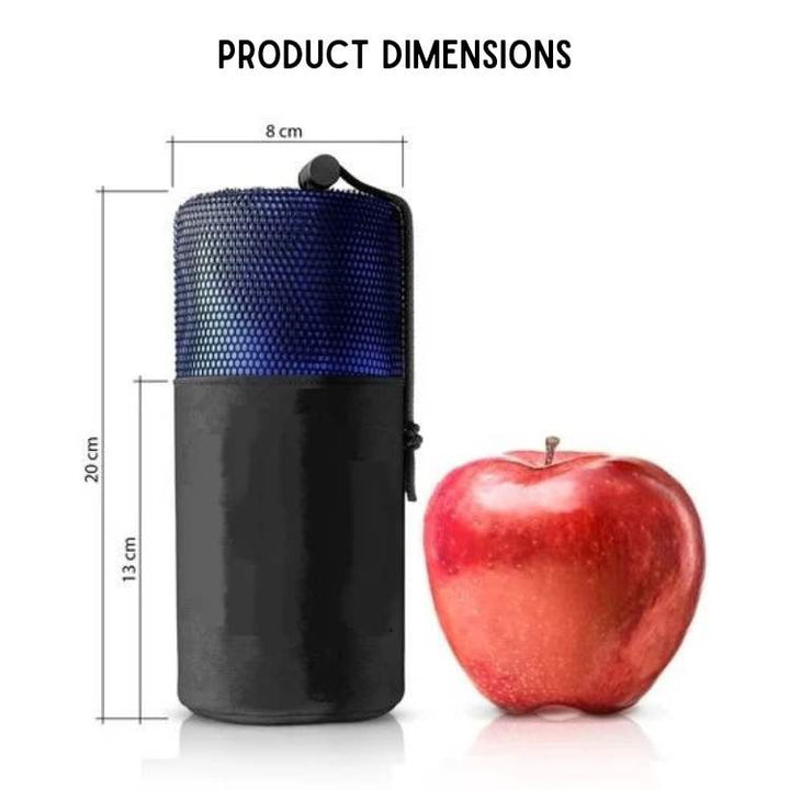 Outdoor camping scene with a lightweight 3-season sleeping bag beside a tent.