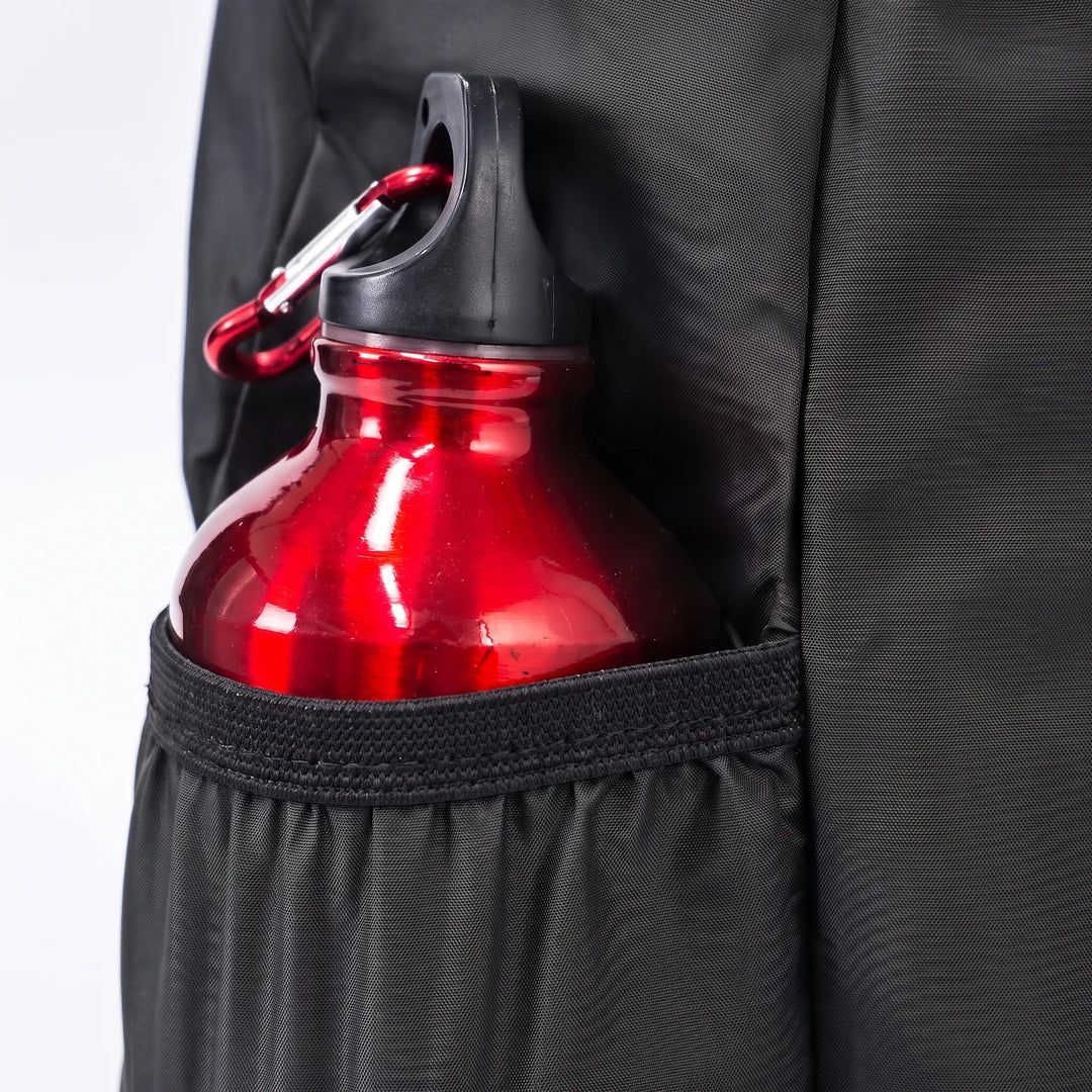 Durable foldable daypack in grey, a lightweight backpack for travel, hiking, and daily outdoor use.