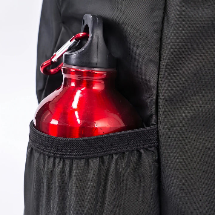 Durable foldable daypack in grey, a lightweight backpack for travel, hiking, and daily outdoor use.