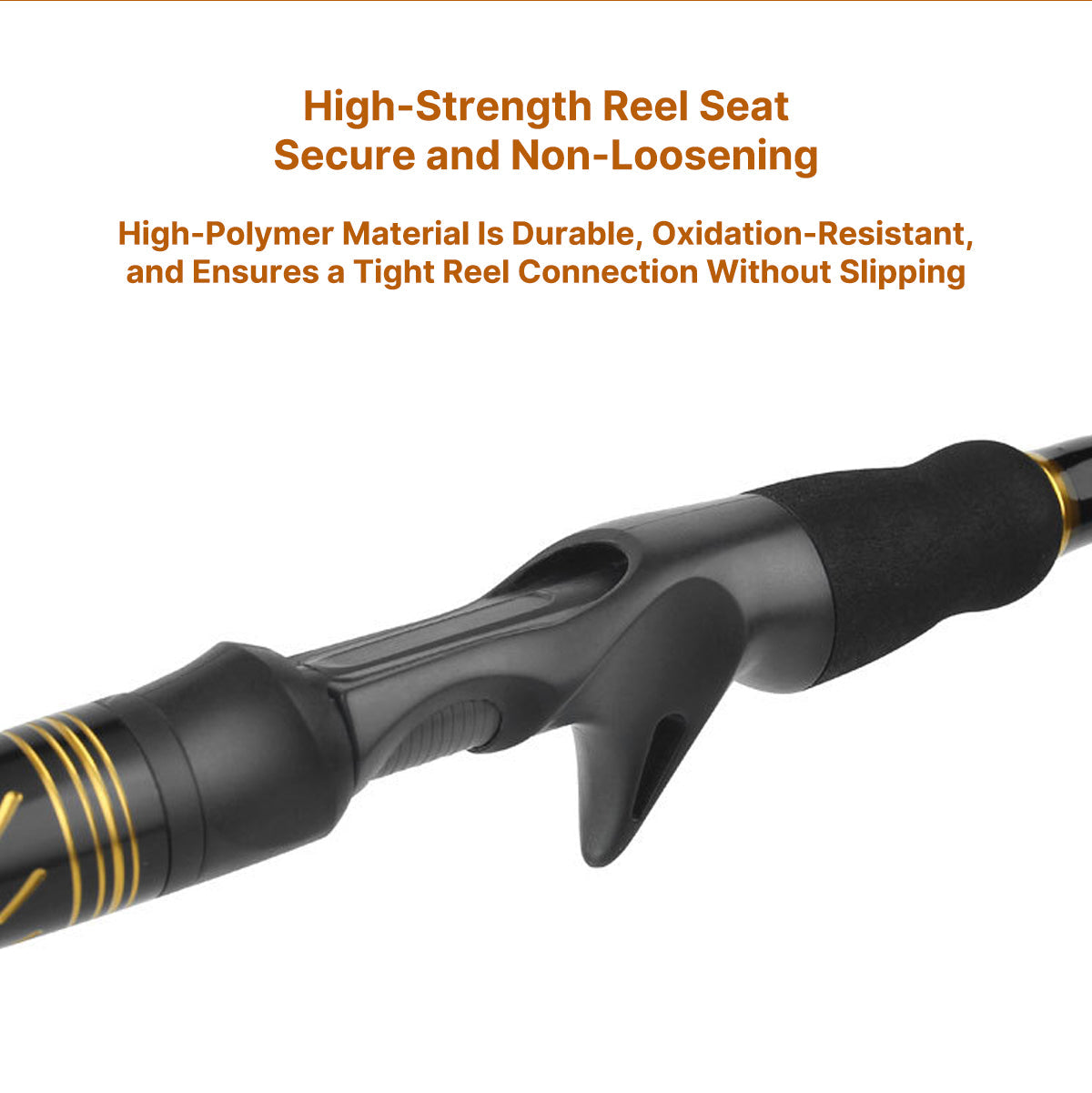 Foldable carbon fiber fishing rod, an essential piece of fishing gear for travel.