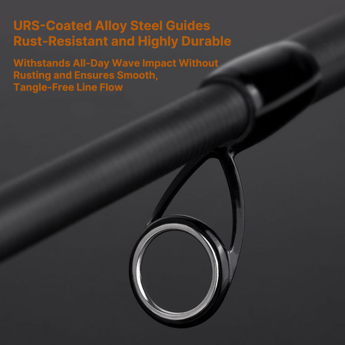 Extendable carbon fiber fishing rod, a versatile lure rod for travel and on-the-go fishing.