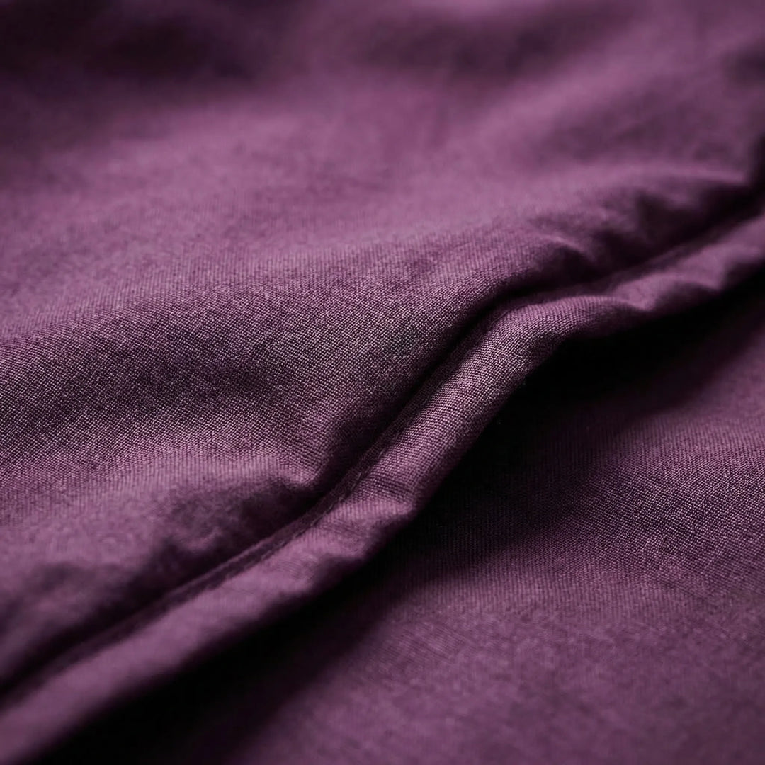 Unisex portable sleeping bag liner, ideal for travel, camping, and hostel stays. Compact & easy to pack.