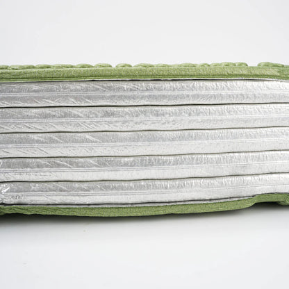 Camping sleeping pad with thermal insulation, perfect for comfortable nights during hiking & travel