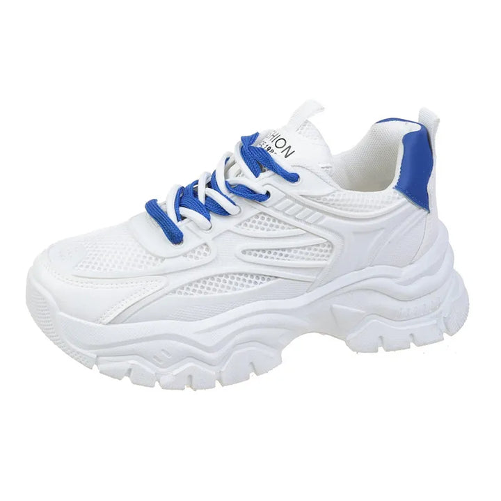 Breathable women's walking shoes with lightweight construction, ensuring comfortable all-day wear.
