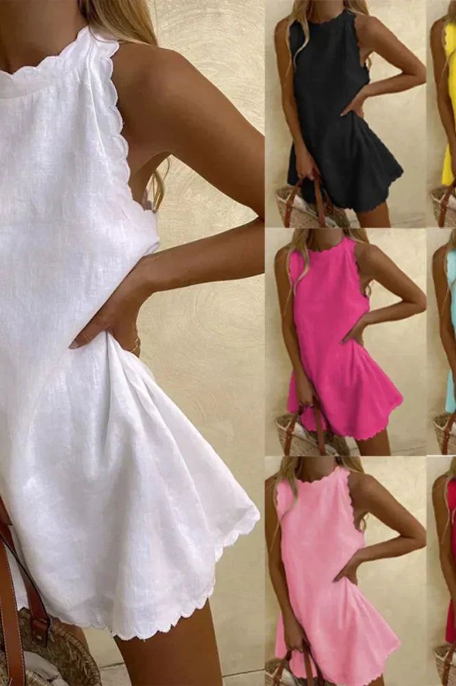 Lily Women's chic tailored mini dress, a modern elegant party and versatile day dress.